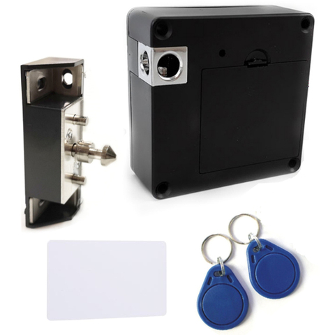 Cerradura de tarjeta para armario eléctrico IC, 13,56 MHz, cerradura Invisible para cajón de armario ► Foto 1/6