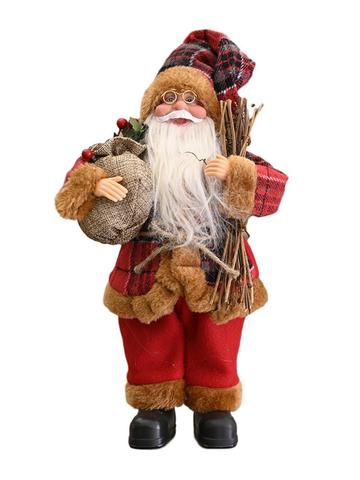 Santa Claus decoración de escritorio figura de Santa Claus de peluche muñeco de Papá Noel estatuilla perfecto adorno Dropshipping. Exclusivo. ► Foto 1/6