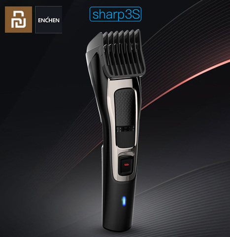 ENCHEN-cortadora de pelo eléctrica Sharp3S para hombre y niño, cortadora de pelo profesional recargable por USB, navaja para adulto ► Foto 1/6