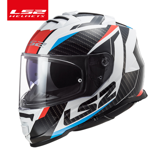 LS2 tormenta de cara completa Moto rcycle casco ls2 ff800 hombre mujer casco moto con niebla-Sistema de capacete moto ► Foto 1/3