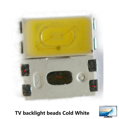 200 piezas Seúl 5630 TV retroiluminación LED luz 0,5 W 3v 5630 para reemplazar SAMSUNG blanco retroiluminación de la pantalla LCD para TV aplicación de TV ► Foto 1/2