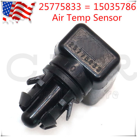 Original ambiente Sensor de temperatura de aire de ACDelco para GM Chevrolet para Cadillac equipo 25775833, 15035786, 1802-484392 AX156 ► Foto 1/5