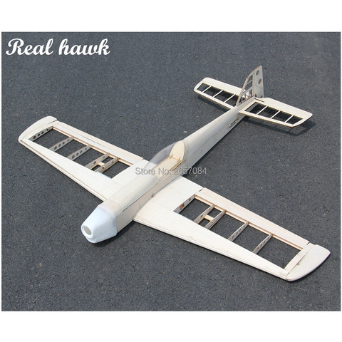 RC Avión de corte láser Avión de madera de Balsa de deporte avión marco envergadura 1100mm modelo de envío gratis Kit de creación ► Foto 1/6