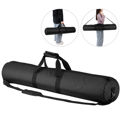 Trípode con soporte para luz monopié, funda de cámara portátil, telescopio Monocular, Bolsa de caña de pescar, tela Oxford, bolsa de fotos, 70-125cm ► Foto 1/6