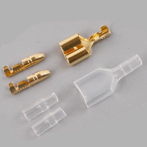 10sets 3.5/4.0mm Bullet Terminal Car Electrical Wire Connector Male &Female Double Bullet Wire Connector Terminals ► Foto 1/4