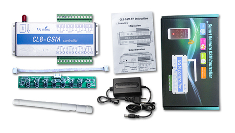 Abridor de puerta GSM de 4 o 8 canales, interruptor remoto GSM, abridor de puerta corredera de oscilación para garaje, Control remoto, interruptor de encendido/apagado, abridor de puerta de acceso ► Foto 1/6