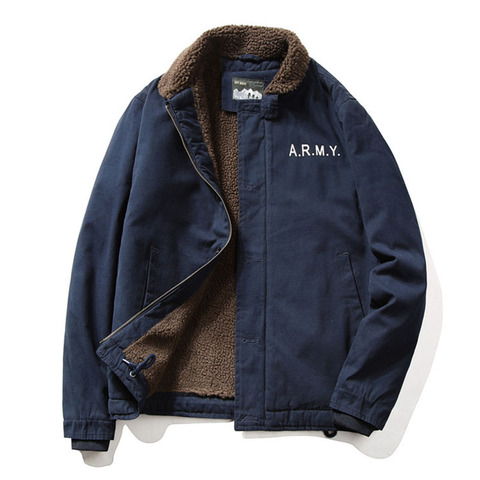 Chaquetas de cachemir para Hombre, ropa acolchada de algodón con solapa cálida gruesa para exteriores, abrigos sueltos para acampar, 4XL, Invierno ► Foto 1/6