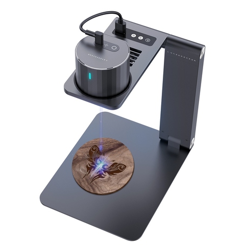 Laserpecker-grabadora láser Pro, impresora 3D portátil, Mini máquina de grabado láser, cortador de escritorio, con soporte ► Foto 1/6