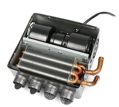 Calentador de agua de 12V, tubo de cobre de calefacción de agua caliente, pequeño, de cuatro orificios ► Foto 1/6