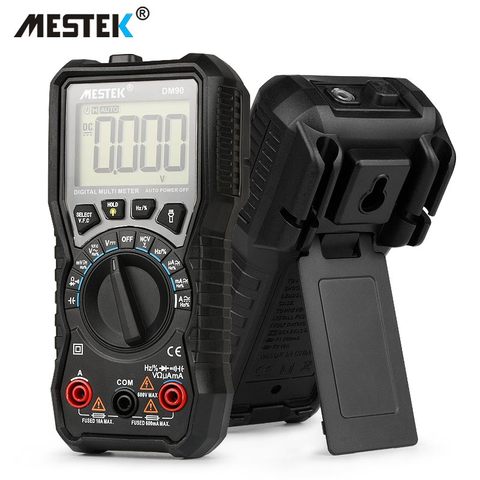 MESTEK-multímetro Digital DM90, medidor profesional de temperatura, LCD, CA/CC, 6000 recuentos ► Foto 1/6