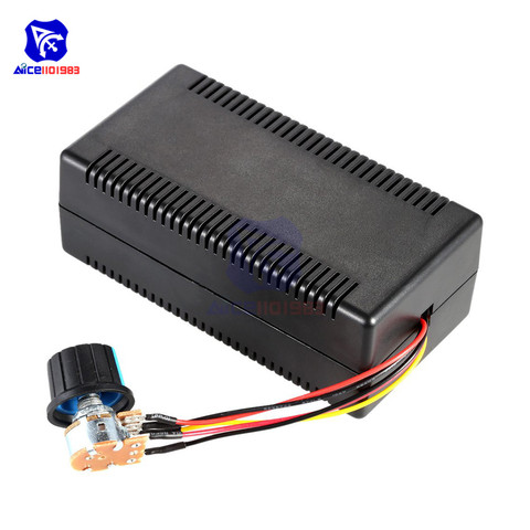 Diymore DC ajustable de 10 -50V 12V 24V 48V 48V 2000W 40A DC de Control de velocidad del Motor PWM HHO RC controlador con el caso ► Foto 1/1