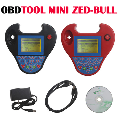 Nuevo programador clave Auto Mini Zed Bull inteligente Zedbull inteligente 2 colores Valiable transpondedor automóvil llave Dispositivo de clonación encontrar código PIN ► Foto 1/6