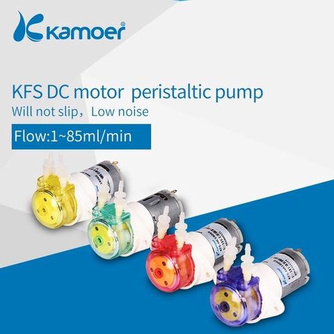 Kamoer-bomba peristáltica pequeña KFS mini, bomba de agua con alta precisión y motor de cepillo de CC, 6V/12V/24V ► Foto 1/6