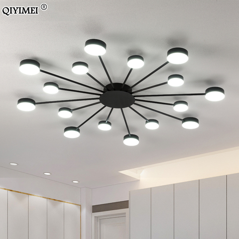 Lámparas de araña LED modernas para sala de estar, dormitorio, cocina, hogar creativo, accesorios de iluminación interior, envío gratis, CA 90-260V ► Foto 1/6