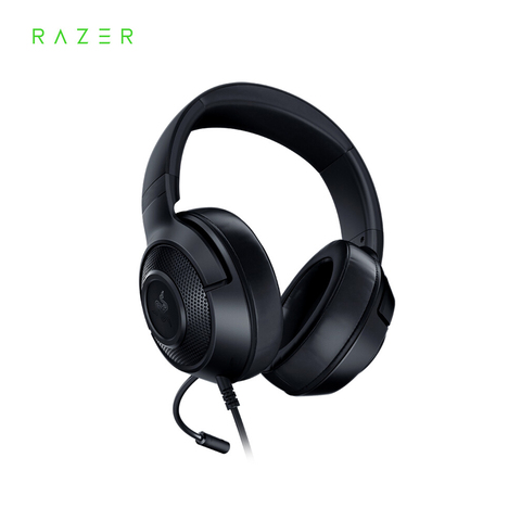 Razer Kraken-auriculares Essential X para videojuegos, cascos con sonido envolvente ultraligeros y flexibles con micrófono cardioide 7,1 ► Foto 1/6