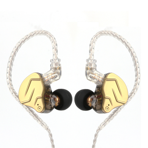 KZ ZSN PRO X-controlador Dual 1BA + 1DD, auriculares de Metal híbridos, Monitor intrauditivo HiFi con Cable desmontable de 2 pines ► Foto 1/3