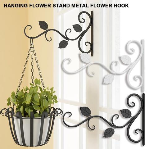 Maceta para plantas de Metal, colgador de pared para decoración de jardín y balcón ► Foto 1/6