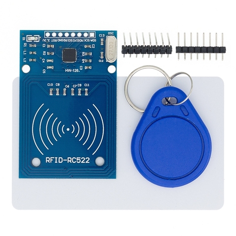 1 Uds MFRC-522 RC522 RFID RF Módulo de sensor de tarjeta IC para enviar tarjeta Fudan, llavero de módulo de radiofrecuencia ► Foto 1/6