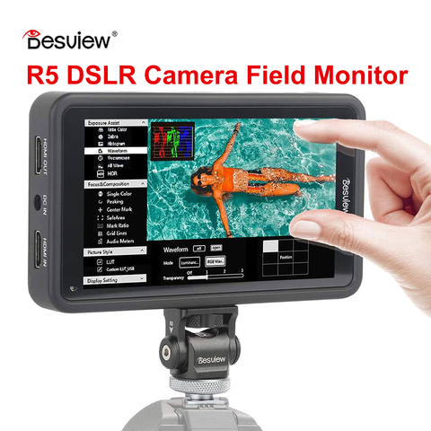 Besview Desview R5 Monitor 4K de 5,5 pulgadas cámara DSLR 3D LUT pantalla táctil HDMI Cámara Monitor de campo para cámara DSLR ► Foto 1/6