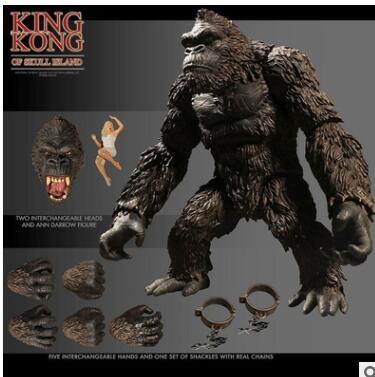 Monkey King Kong articulado PVC figura modelo juguetes 18cm ► Foto 1/4