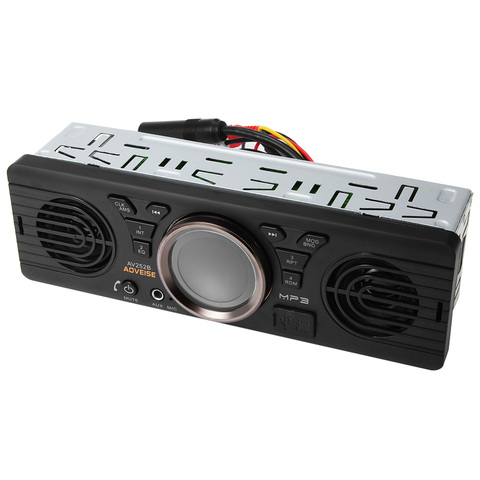 AV252B 12 V Bluetooth 2,1 + EDR electrónica del vehículo en el tablero MP3 reproductor de Audio estéreo del coche FM Radio con puerto de tarjeta USB/TF ► Foto 1/1