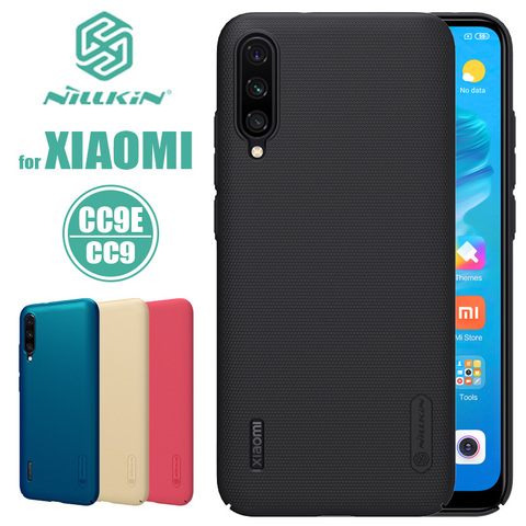 Xiaomi Mi CC9e CC9 Mi9 Mi 9 caso Nillkin Super Frosted Shield duro Slim funda para Xiaomi MiA3 Mi A3 Mi 8 Nillkin teléfono caso ► Foto 1/6