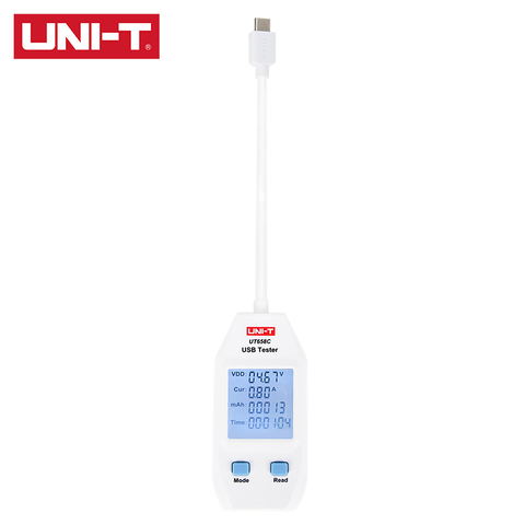 UNI-T UT658A/UT658C/UT658DUAL/UT658LOAD, probador de calidad de equipos de carga, USB tipo A/C, 10 juegos de almacenamiento de datos ► Foto 1/6