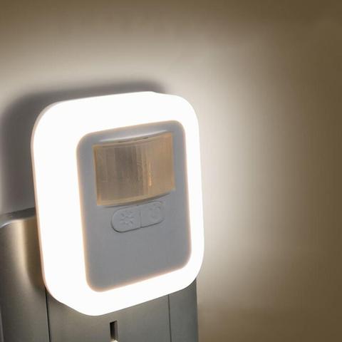 LED 5 modos regulable luz blanca de noche cálida con Control de luz 110V/220V ► Foto 1/6