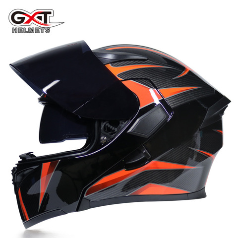 LS2-casco abatible hacia arriba para motocicleta FF325, Modular, doble  lente, Original, para hombre