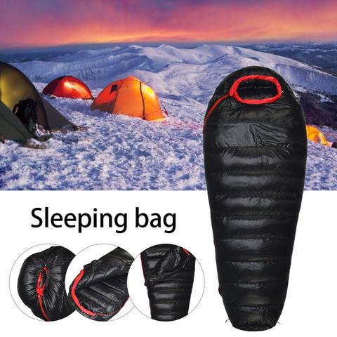 Saco de dormir ultraligero, impermeable, para senderismo, Camping, emergencia, cálido ► Foto 1/6