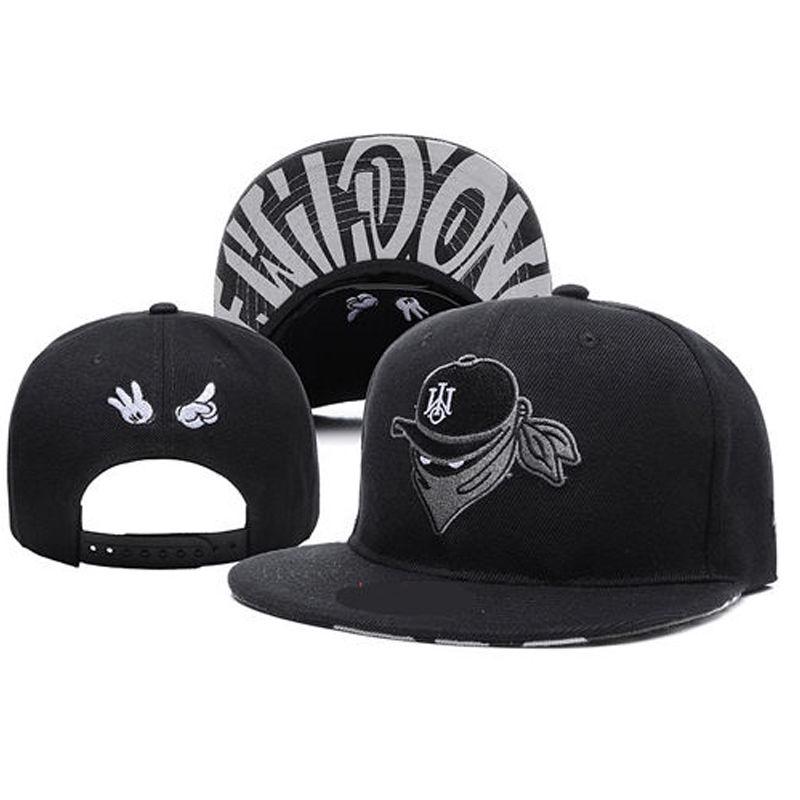 Bordado de la marca Retro gorras de béisbol para los hombres las mujeres hueso snapbacks negro sombreros arte de la calle sombrero, gorra de hip hop ► Foto 1/2