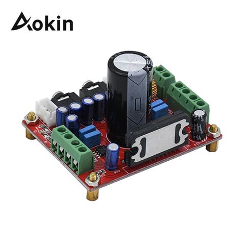 Aokin-tarjeta de Audio amplificador de potencia TDA7850, 4 canales, 50W x 4, tarjeta amplificadora de sonido, módulo de coche con reducción de ruido BA3121 DC12V ► Foto 1/6