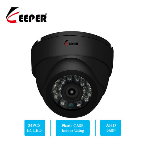 Keeepr 1.3MP HD AHD cámara de vigilancia cámara infrarroja 960P Cámara CCTV AHD DE SEGURIDAD cámara domo de interior ► Foto 1/6