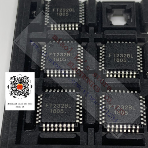 [1 uds/1 lot] 100% nuevo original; FT232BL-REEL FT232BL FT232B FT232-IC USB FS UART serie 32-LQFP ► Foto 1/1