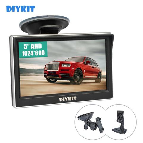 DIYKIT-Monitor de visión trasera de coche, 5 