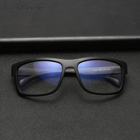 LongKeeper-gafas de protección contra luz azul para hombre y mujer, lentes ópticas transparentes con bloqueo UV, gafas para videojuegos ► Foto 1/6