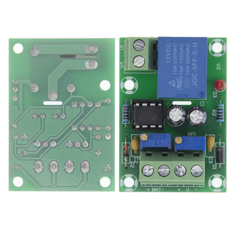 Panel de Control de energía de cargador inteligente de XH-M601 Placa de Control de carga de batería de 12V de potencia de carga automática para bricolaje ► Foto 1/6