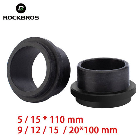 ROCKBROS-adaptadores para buje de bicicleta, 1 par, 9mm, 12mm, 15mm y 20mm, para techo de bicicleta ► Foto 1/6