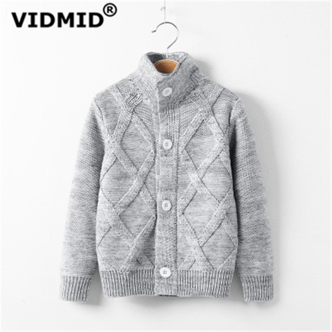 VIDMID-cárdigan de algodón para niños y niñas, chaqueta de jerséis, ropa, otoño e invierno, 7088 01 ► Foto 1/6