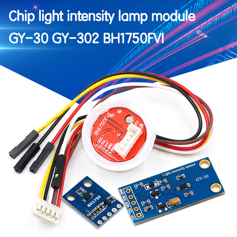GY-30 GY-302 BH1750 BH1750FVI Chip la intensidad de la luz módulo de luz para arduino 3V-5V ► Foto 1/6