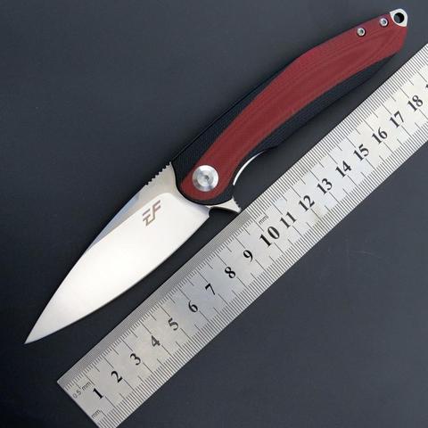 Eafengrow-cuchillo plegable EF954, D2 + G10, portátil, de bolsillo, para caza, Campamento, supervivencia, herramienta táctica EDC para exteriores ► Foto 1/6