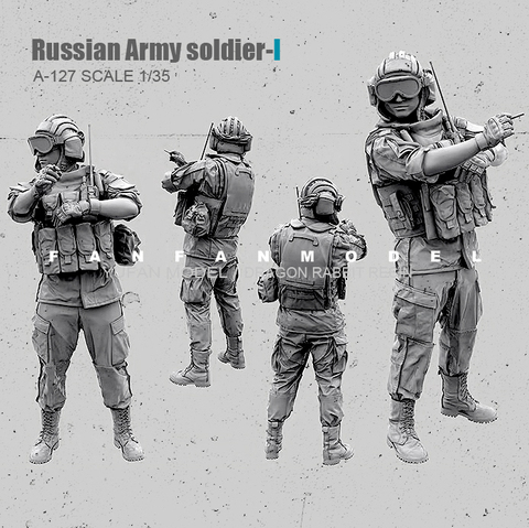 Reisn-Kit de figuras de soldado de las fuerzas rusas, moderno especial, autoensamblado, A-127B, 1/35 ► Foto 1/1