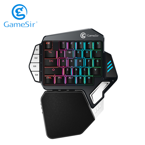 GameSir-Teclado mecánico Z1 para videojuegos con Cherry MX, interruptores mecánicos rojos para juegos de móvil/PC, PUBG, Call of Duty ► Foto 1/6