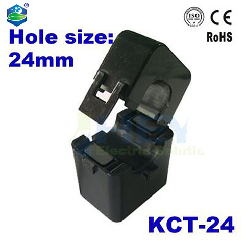 Transformador de corriente de núcleo dividido, mini transformador de corriente KCT-24, sensor de corriente ► Foto 1/6