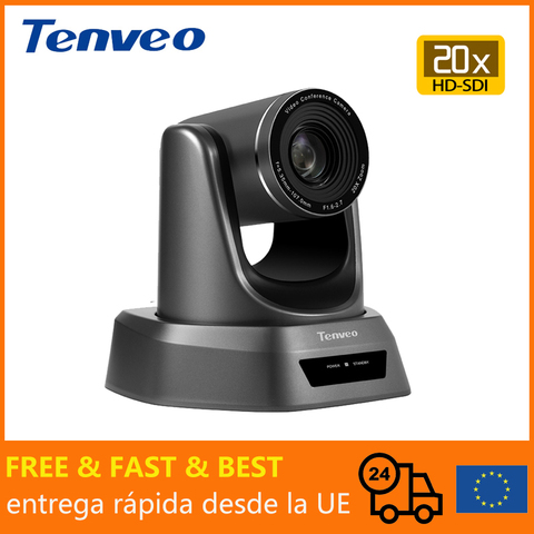 [Stock Europeo] Libre de impuestos Tenveo NV20A USB HDMI SDI Conferencia HD 1080p HD PTZ Cámara SDI Cámara 20X Zoom Video conferencia ► Foto 1/6