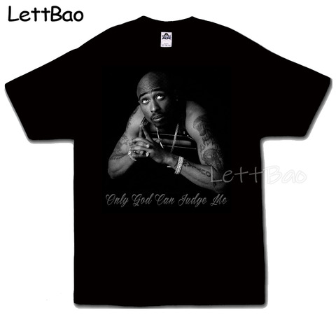Thug Life-camisetas de Tupac Shakur para hombre, camiseta de moda de verano, Hip-Hop, Unisex, estampadas, ropa de calle Harajuku divertida, 2pac ► Foto 1/5