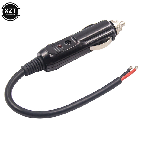 Accesorios para el interior del coche, 15A, 12V24V, electrodomésticos eléctricos automotrices universales, enchufe de encendedor de cigarrillos con luz indicadora ► Foto 1/6