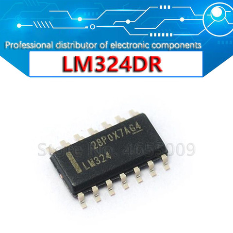10-20 piezas LM324 LM324D SOP14 LM324DR SOP 324 SOP-14 SMD nuevo y original IC Chipset ► Foto 1/1
