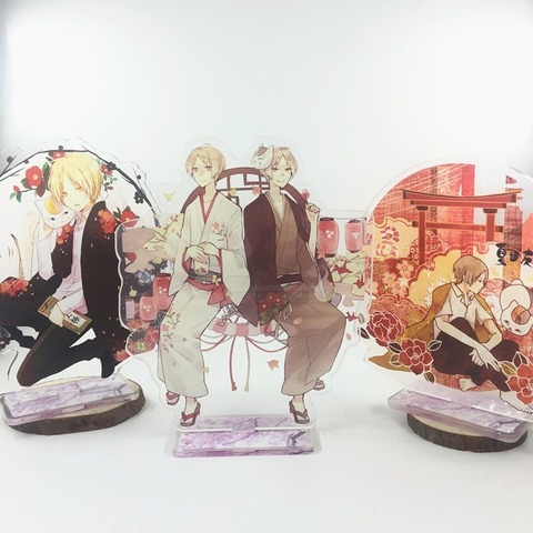 Anime Natsume yuujin-chou acrílico soporte modelo juguetes Natsume Yuujinchou colección de figuras de acción juguete para regalo ► Foto 1/5