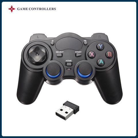 2,4 GHz juego inalámbrico Gamepad de PS3 PC/Android Smartphone/mesa/caja de la TV de consola de palanca de juego-pad Super consola X ► Foto 1/6